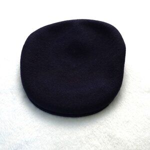NWT Kangol Wool 504 Flat Cap in Navy Blue Size L‎